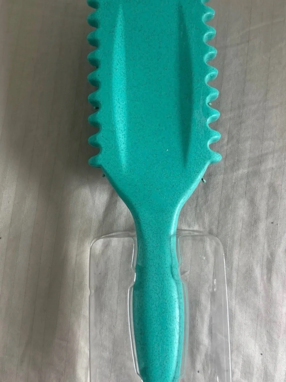 Curly Hair Brush Styling - Green